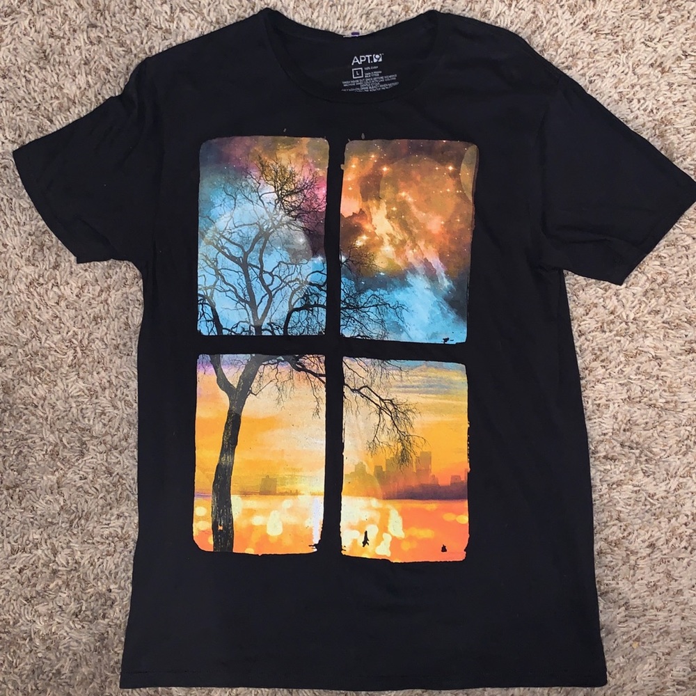 Cool graphic tee apt 9